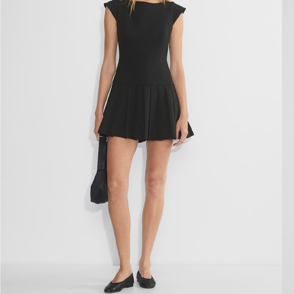 Aritzia Black Mini Dress